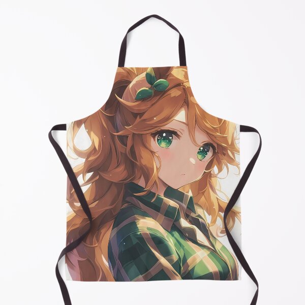Item preview, Taiki Shuttle Uma Musume Warm Plaid Green Eyes Closeup designed and sold by TanglenRabbit.