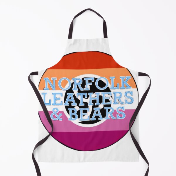 Item preview, Norfolk Leathers and Bears Logo with the BDSM Lesbian Pride Flag Design designed and sold by HJRex.
