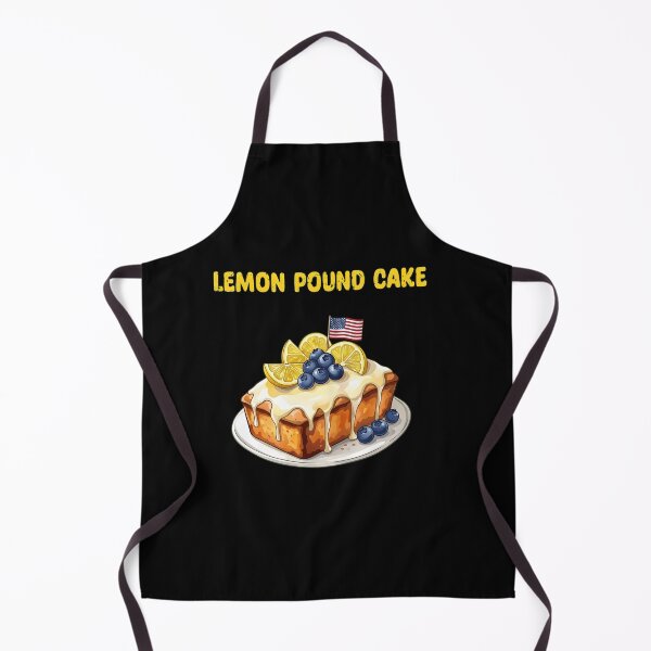 Item preview, Lemon Pound Cake with Blueberries and USA Flag Dessert designed and sold by haitrieuic96.