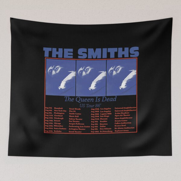 Item preview, The Smiths Us Tour 86 The Queen Is Dead designed and sold by hugerrsmaine.