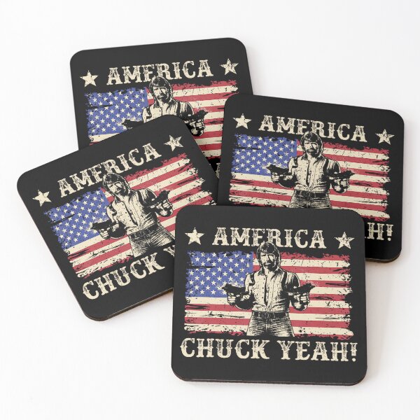 Item preview, America Chuck Yeah Funny Patriotic Usa Chuck Tee  designed and sold by LouisaOReilly.