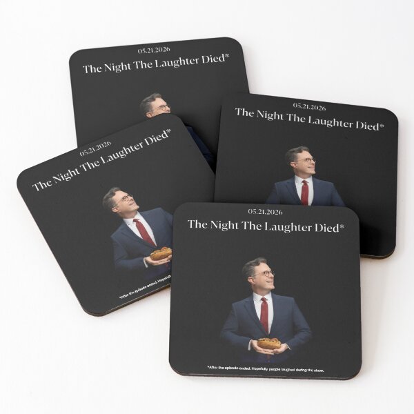 Item preview, Stephen Colbert - The Night The Laughter Died - Stephen Colbert Final Show May 21 2026 designed and sold by CandleSpirit.