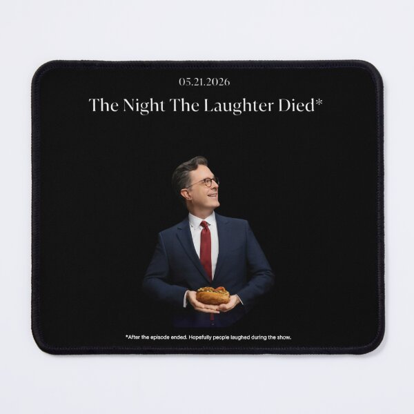 Item preview, Stephen Colbert - The Night The Laughter Died - Stephen Colbert Final Show May 21 2026 designed and sold by CandleSpirit.