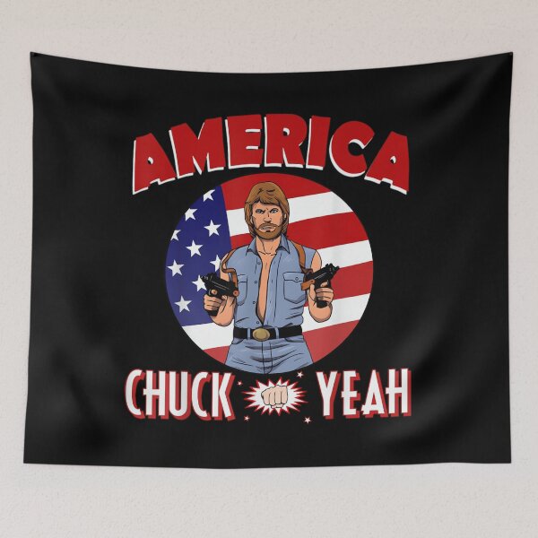 Item preview, Chuck Norris America Chuck Yeah designed and sold by LouisaOReilly.