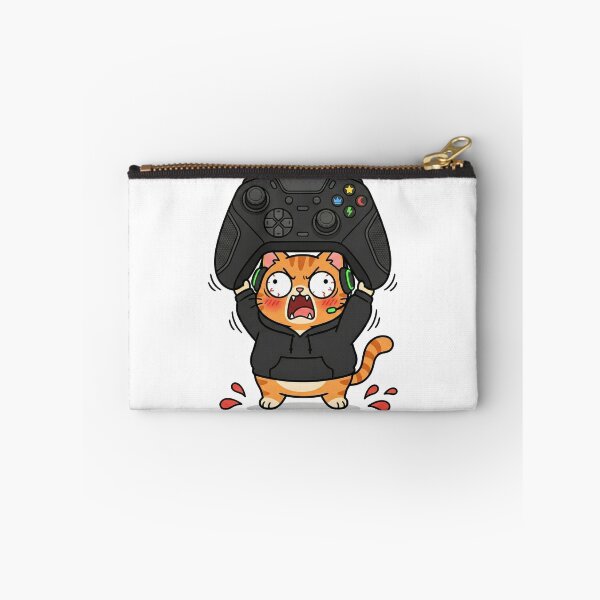 Item preview, Kawaii Gamer Cat - Angry Video Game Controller Funny T Shirt designed and sold by Inna Myrien.