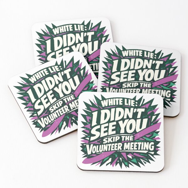 Item preview, White Lie Party | Funny Volunteer Humor – Church or PTA Gift – Premium Graphic designed and sold by avinigav.