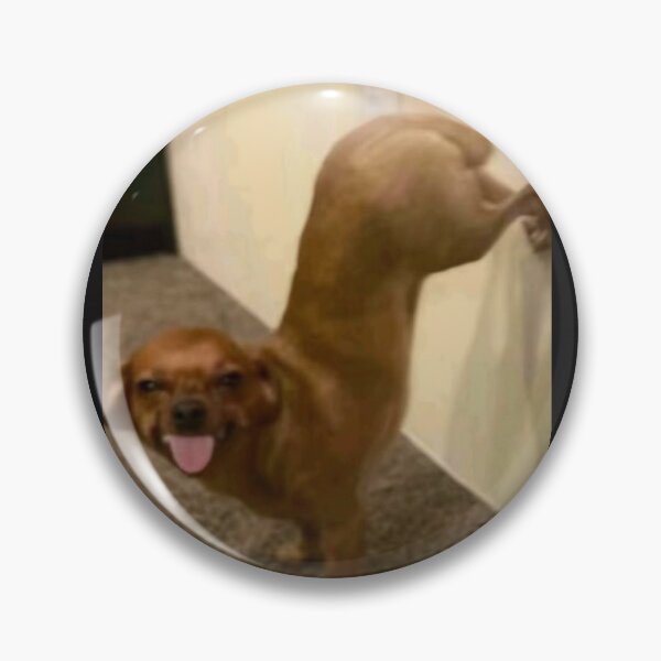Item preview, Baddie Meme Dog With Feet On The Wall designed and sold by daniellajaz-funkywork.