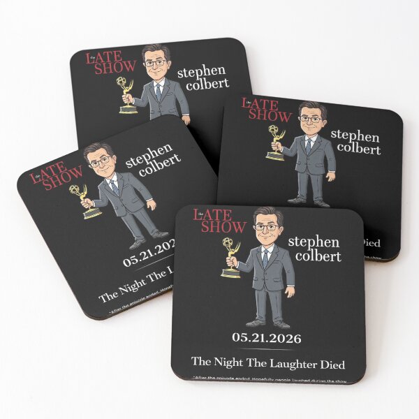 Item preview, Stephen Colbert - The Night The Laughter Died - Stephen Colbert Final Show May 21 2026 designed and sold by CandleSpirit.
