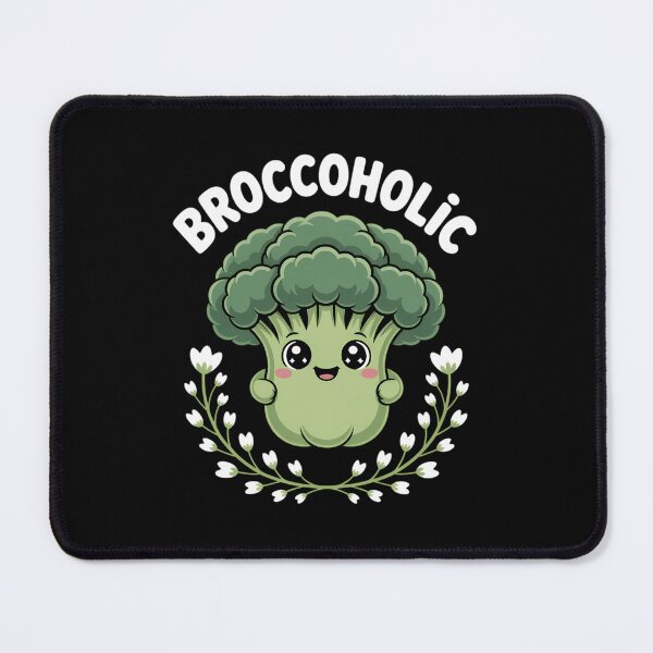 Item preview, Broccoholic Vegetable Vegetarian Vegan Broccoli designed and sold by PunkNation-Arts.