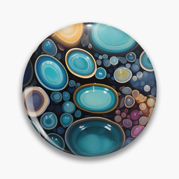 Item preview, Colorful Agate Gemstone Design designed and sold by Selah & Grace Designs.
