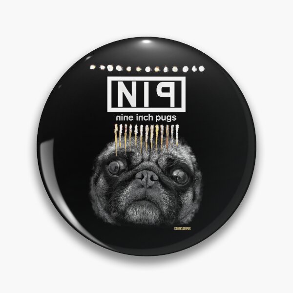Item preview, NIN Band Dog Pug designed and sold by TeeshirtsWear.