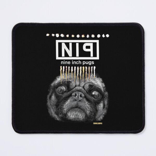 Item preview, NIN Band Dog Pug designed and sold by TeeshirtsWear.