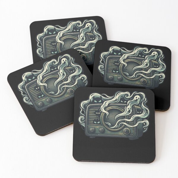 Item preview, Haunted Retro Radio: Ghostly Signals designed and sold by Happy store ⭐⭐⭐⭐⭐.