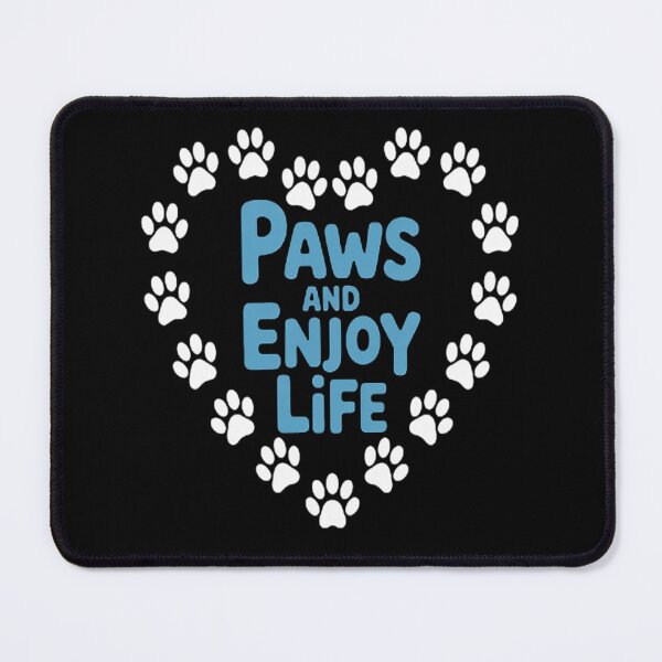 Item preview, Paws & Enjoy Life Dogs Animal Lover - Puppy Owner designed and sold by NicolaMail.