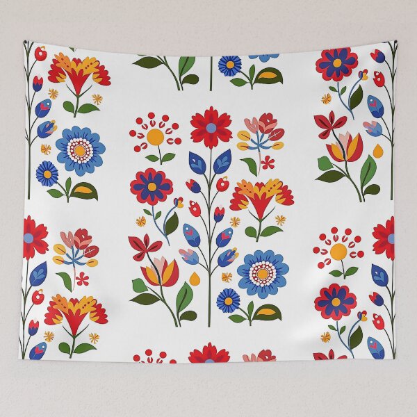 Item preview, Hungarian Folk Flower Design designed and sold by xiao xuans.