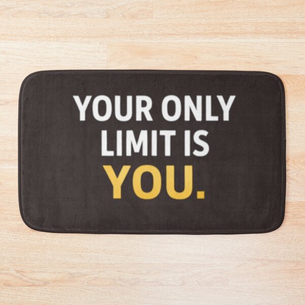 Item preview, Your Only Limit Is You – Self Growth Motivation Shirt designed and sold by ShoopingAn.