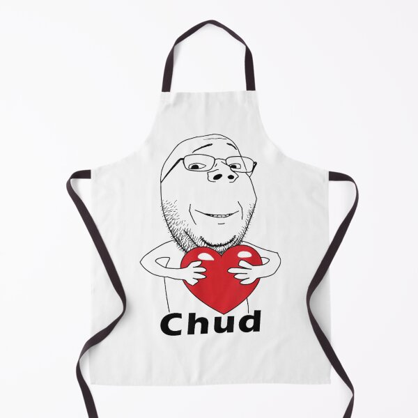 Item preview, Funny Chud Guy Love Meme Heart Hug designed and sold by HeidixHDesigns.