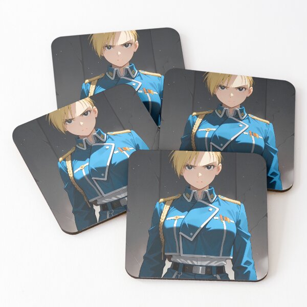 Item preview, Riza Hawkeye Fullmetal Alchemist Full Body Blue Uniform designed and sold by Spraykart.