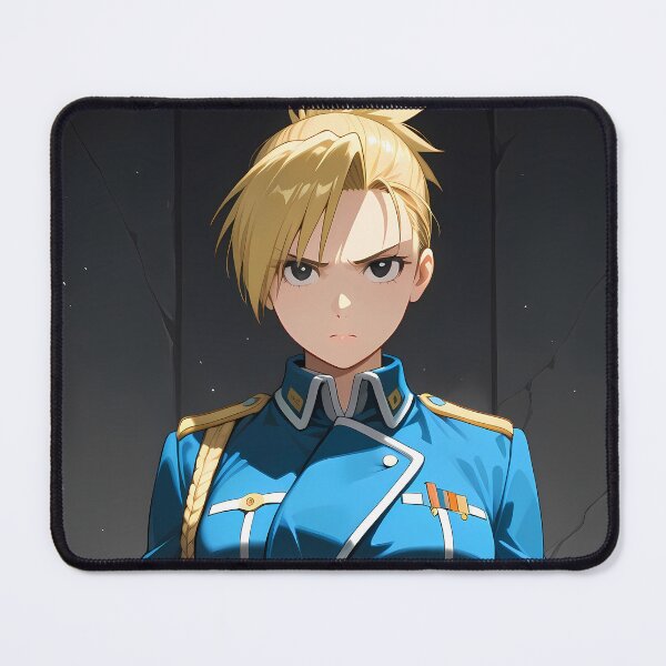 Item preview, Riza Hawkeye Fullmetal Alchemist Full Body Blue Uniform designed and sold by Spraykart.