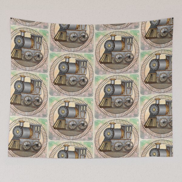 Item preview, Railroad Train Sketch designed and sold by artmuvz.