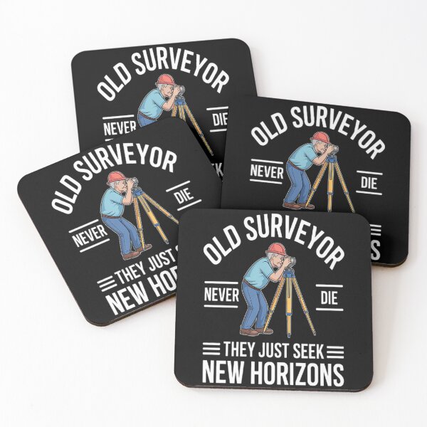 Item preview, Old Surveyor Never Die They Just Seek New Horizons designed and sold by TheRetroStyle.