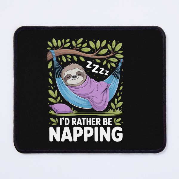 Item preview, Adorable Sloth Napping Design for Relaxed Days designed and sold by HellD3vil-Art.