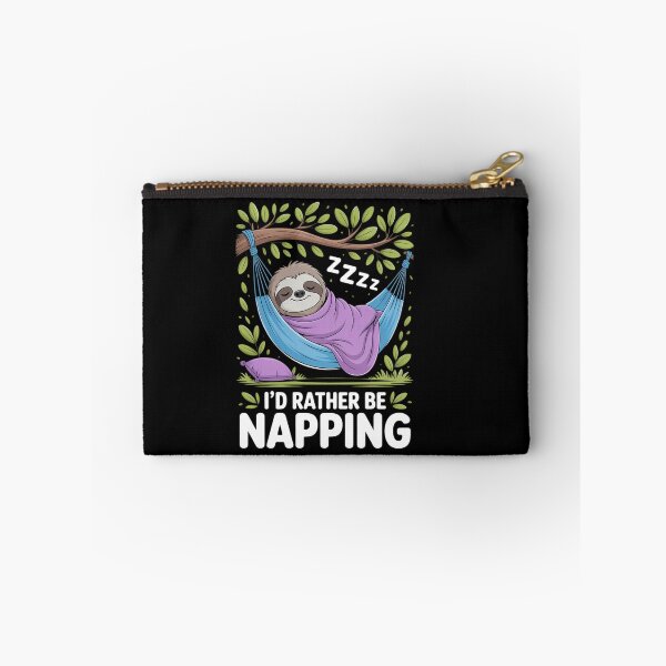 Item preview, Adorable Sloth Napping Design for Relaxed Days designed and sold by HellD3vil-Art.