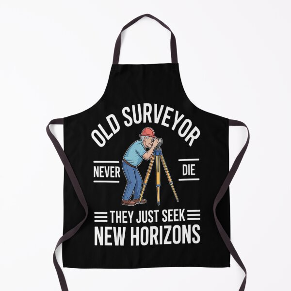 Item preview, Old Surveyor Never Die They Just Seek New Horizons designed and sold by TheRetroStyle.