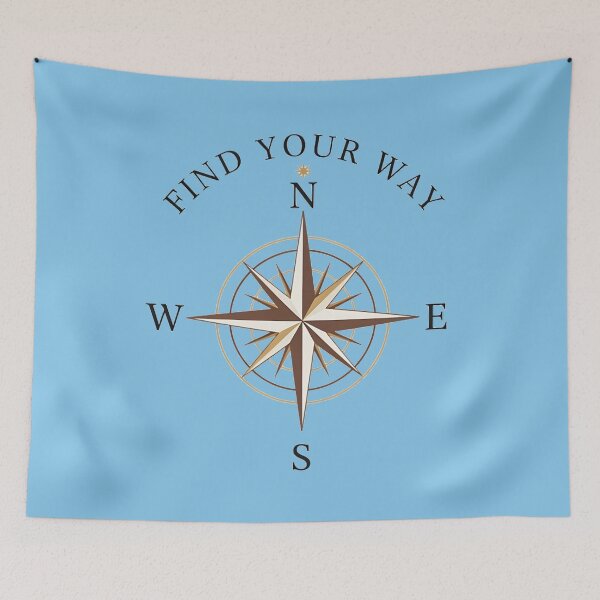Item preview, Vintage Find Your Way Compass designed and sold by UrbanPrts.