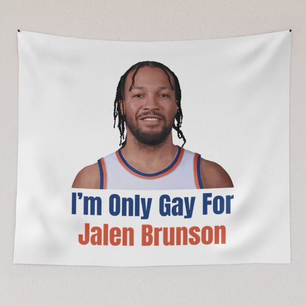 Item preview, Funny Jalen Brunson New York Knicks designed and sold by TeeshirtsWear.