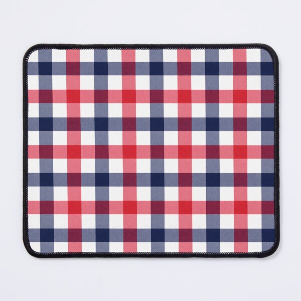 Item preview, Red White Blue Plaid Pattern American Style designed and sold by American Spirit.