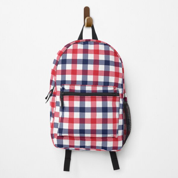 Item preview, Red White Blue Plaid Pattern American Style designed and sold by American Spirit.
