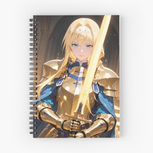 Item preview, Alice Zuberg Sword Art Online Radiant Knight Cathedral Glow designed and sold by Spraykart.