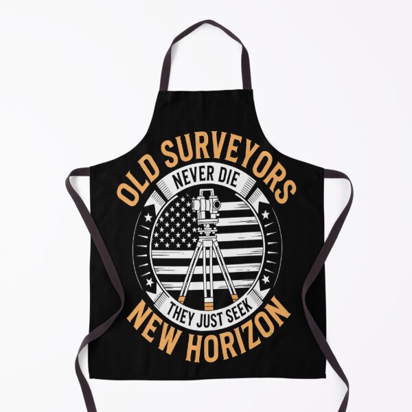 Item preview, Old Surveyors Never Die They Just Seek New Horizon_v1 designed and sold by TheRetroStyle.