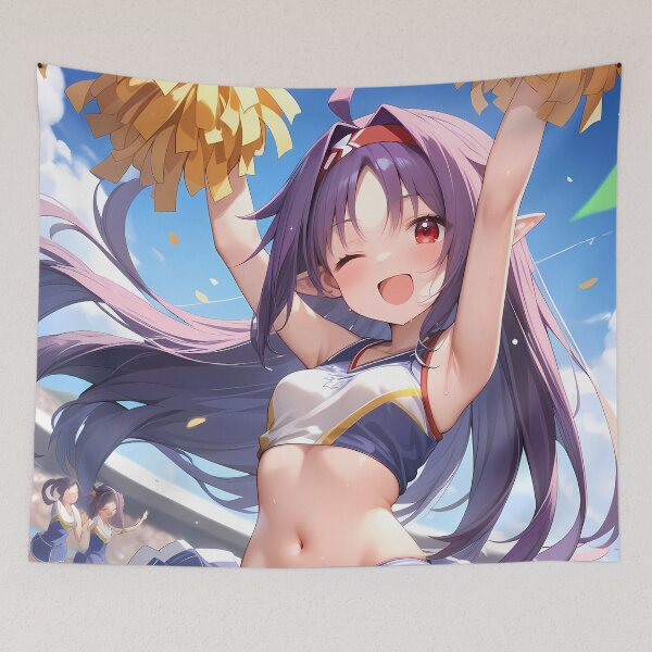 Item preview, Yuuki Sword Art Online Cheerleader Stadium Smile designed and sold by Spraykart.