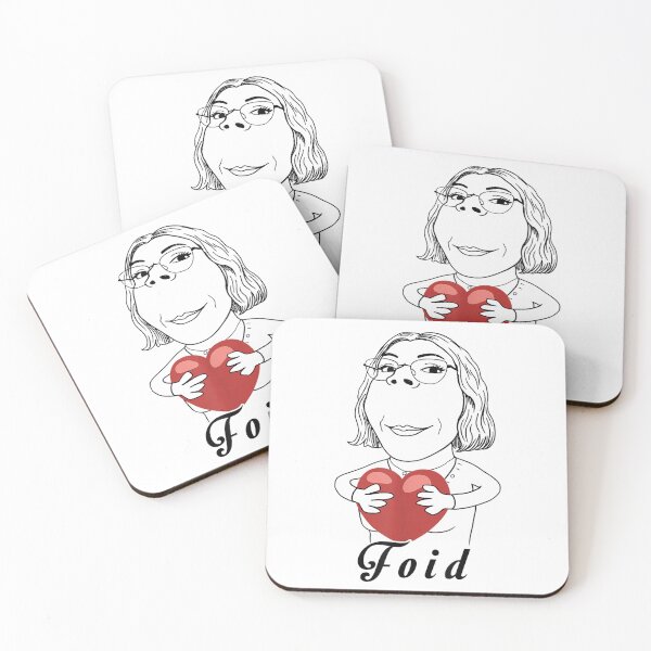 Item preview, Funny Foid Girl Heart Meme designed and sold by HeidixHDesigns.
