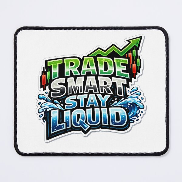 Item preview, Trade Smart Stay Liquid Trading | Stock Market Trader designed and sold by VolatilityEdge.