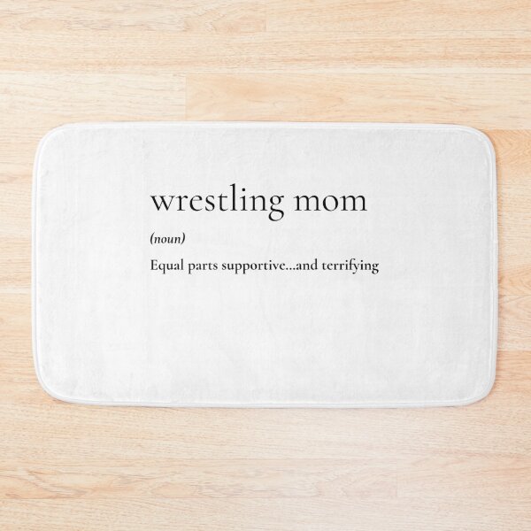 Item preview, Wrestling Mom Definition Equal Parts Support and Terrifying designed and sold by T-shirt Takedown.