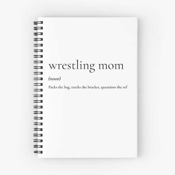 Item preview, Wrestling Mom Definition Packs the Bag, Tracks the Bracket designed and sold by T-shirt Takedown.