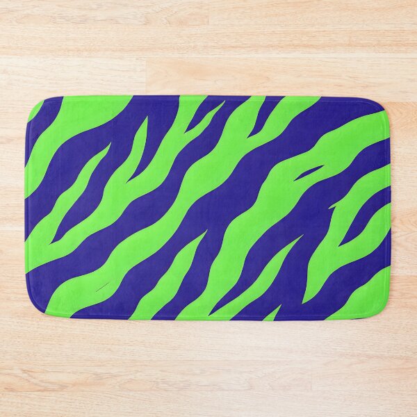 Item preview, Neon Green and Purple Zebra Stripe Abstract Phone Case designed and sold by FestivityFinds.
