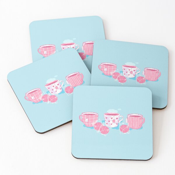 Item preview, Cozy Tea and Cookies – Cute Pastel Kawaii Dessert Illustration designed and sold by MinimalAnGo.