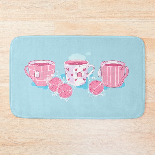 Item preview, Cozy Tea and Cookies – Cute Pastel Kawaii Dessert Illustration designed and sold by MinimalAnGo.