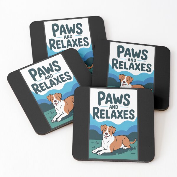 Item preview, Paws And Relaxes Dog Lovers designed and sold by NicolaMail.