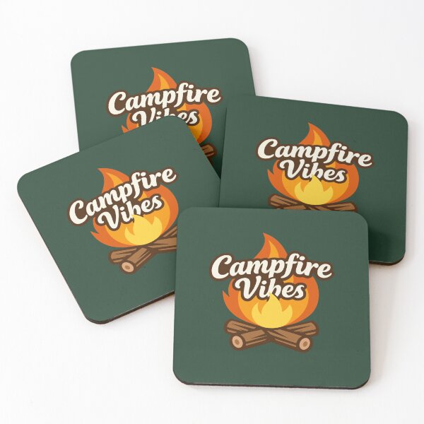 Item preview, Campfire Vibes Retro Camping Bonfire  designed and sold by American Spirit.