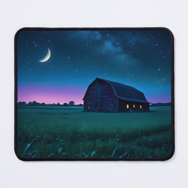 Item preview, Mistletoe Farms Dark Starlit Night designed and sold by Paw's Arts.
