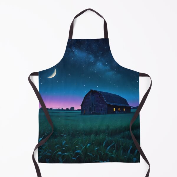 Item preview, Mistletoe Farms Dark Starlit Night designed and sold by Paw's Arts.
