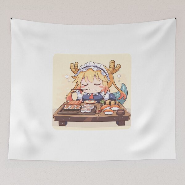 Item preview, Tohru Miss Kobayashi Dragon Maid Chibi Sushi Mood designed and sold by Spraykart.