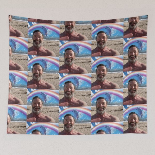 Item preview, Hugh Jackman Dolphin King Slay Pop  designed and sold by daniellajaz-funkywork.