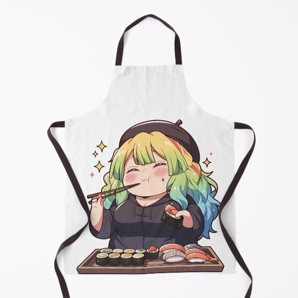 Item preview, Lucoa Miss Kobayashi Dragon Maid Chibi Kawaii Sushi Snack designed and sold by Spraykart.