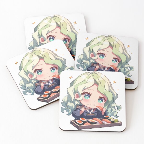 Item preview, Diana Cavendish Little Witch Academia Chibi Sushi Elegance designed and sold by Spraykart.